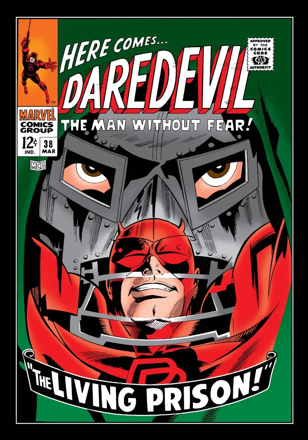 Cover of Daredevil #38
