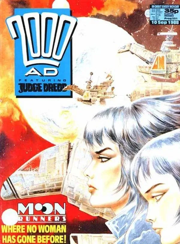 Cover of 2000 AD #591