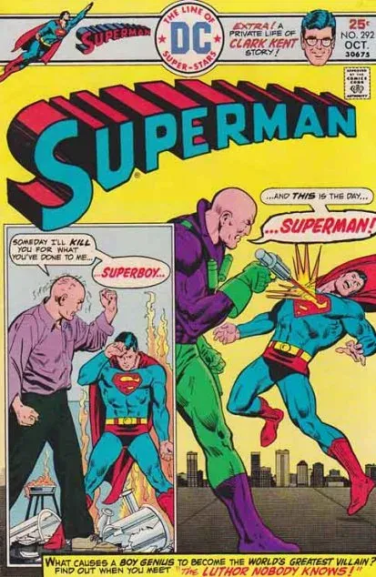 Cover of Superman #292