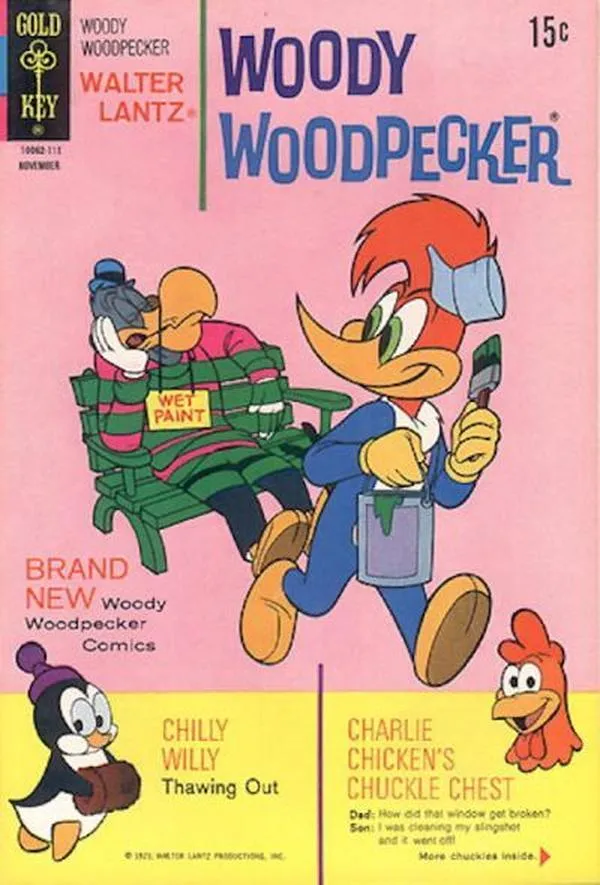 Cover of Walter Lantz Woody Woodpecker #120