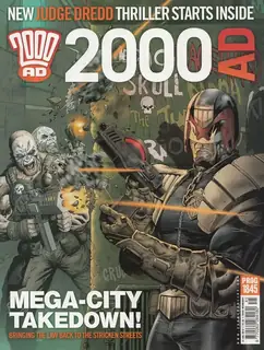 Cover of 2000 AD #1845