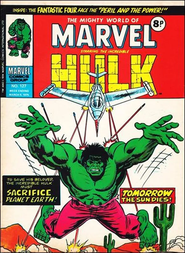 Cover of The Mighty World of Marvel #127