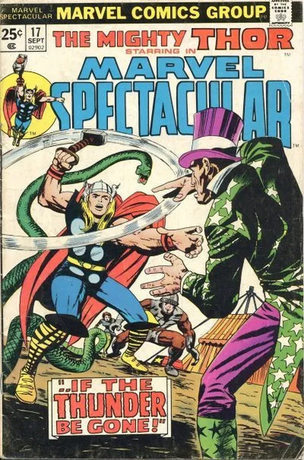 Cover of Marvel Spectacular #17