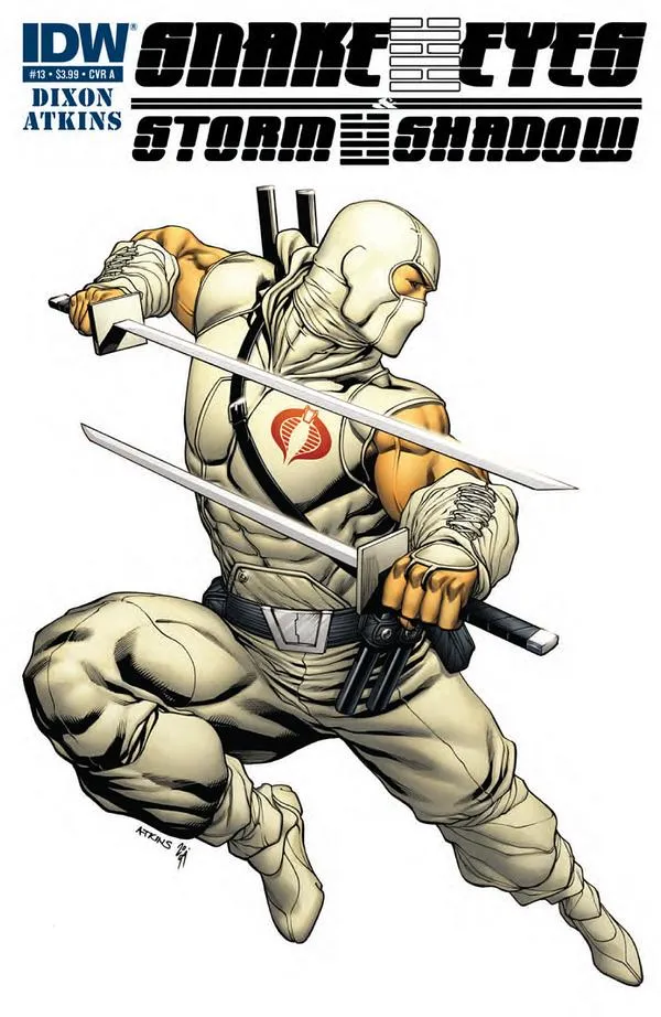 Cover of Snake Eyes and Storm Shadow #1