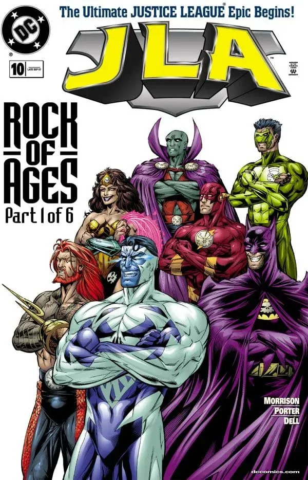 Cover of JLA #10