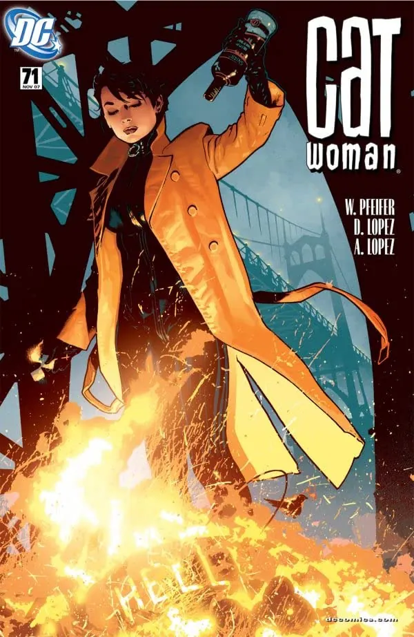 Cover of Catwoman #71