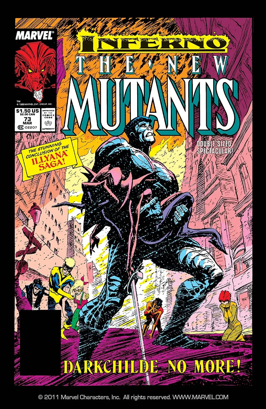 Cover of The New Mutants #73