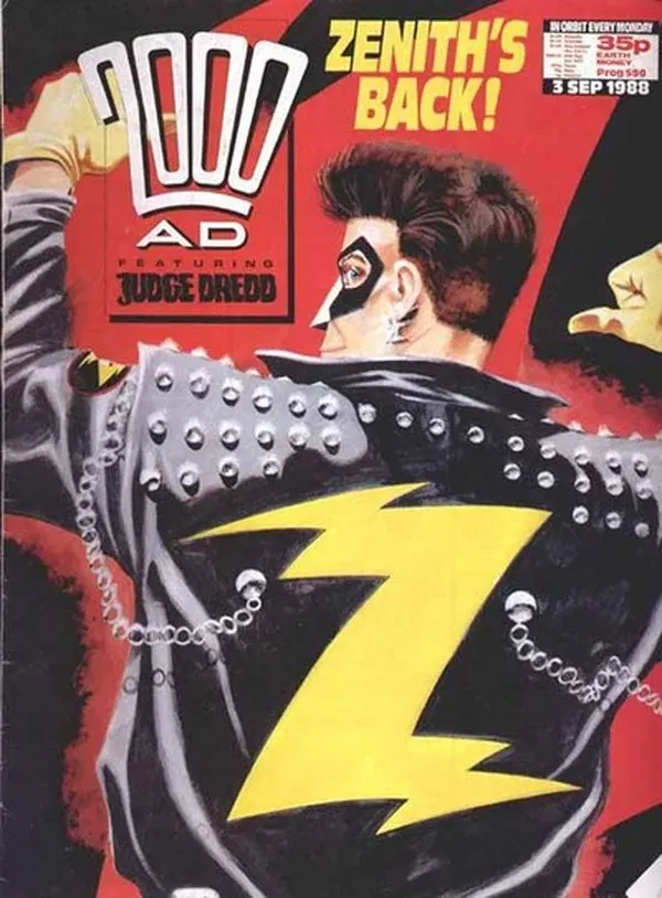 Cover of 2000 AD #590