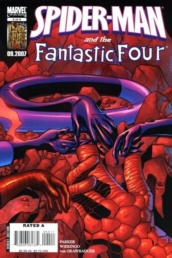 Cover of Spider-Man and the Fantastic Four #4