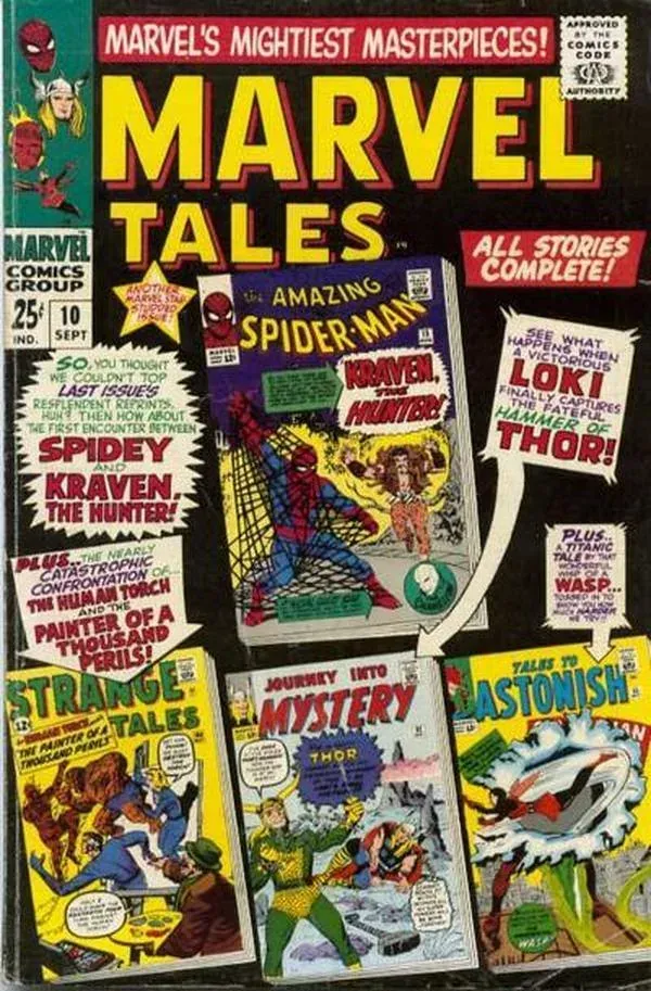 Cover of Marvel Tales #10