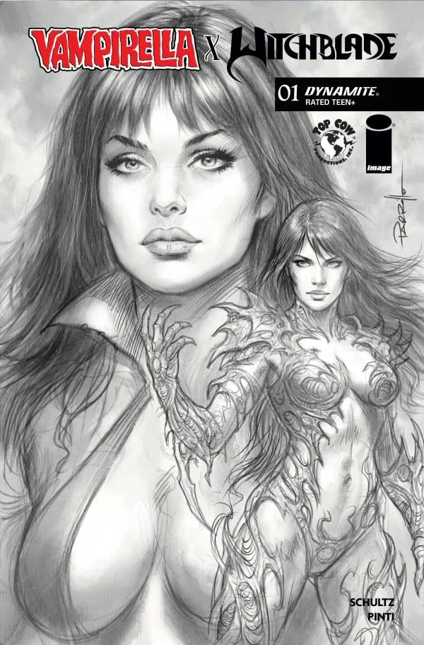 Cover of Vampirella x Witchblade Special #1