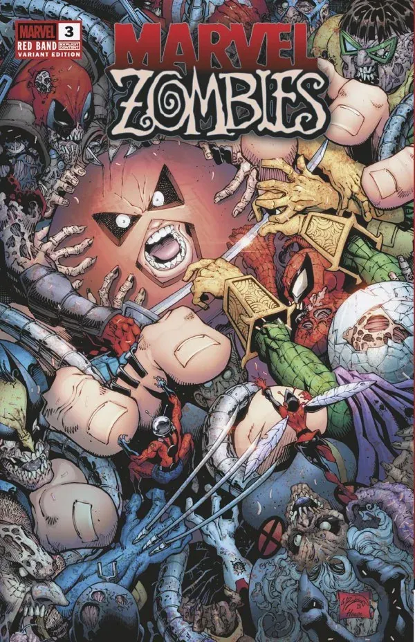 Cover of Marvel Zombies: Red Band #3