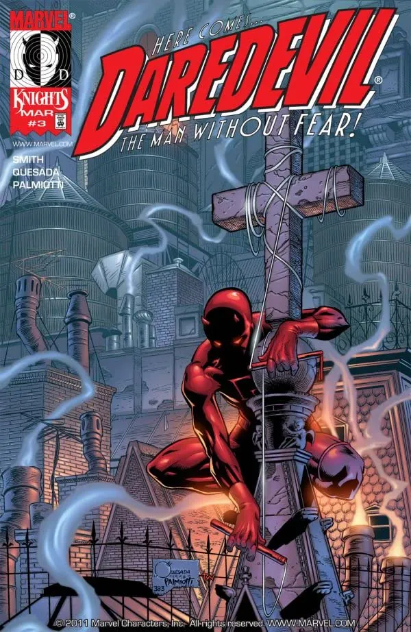 Cover of Daredevil #3