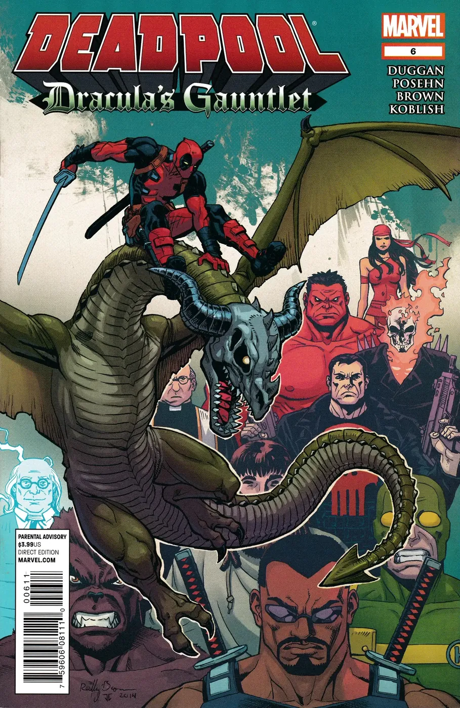 Cover of Deadpool: Dracula's Gauntlet #6