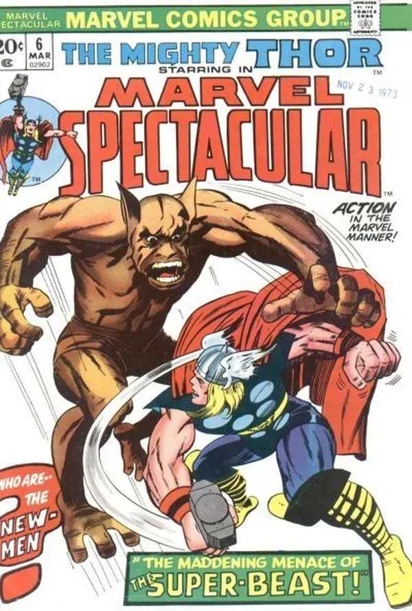 Cover of Marvel Spectacular #6