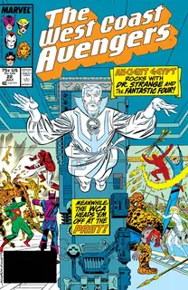 Cover of West Coast Avengers #22