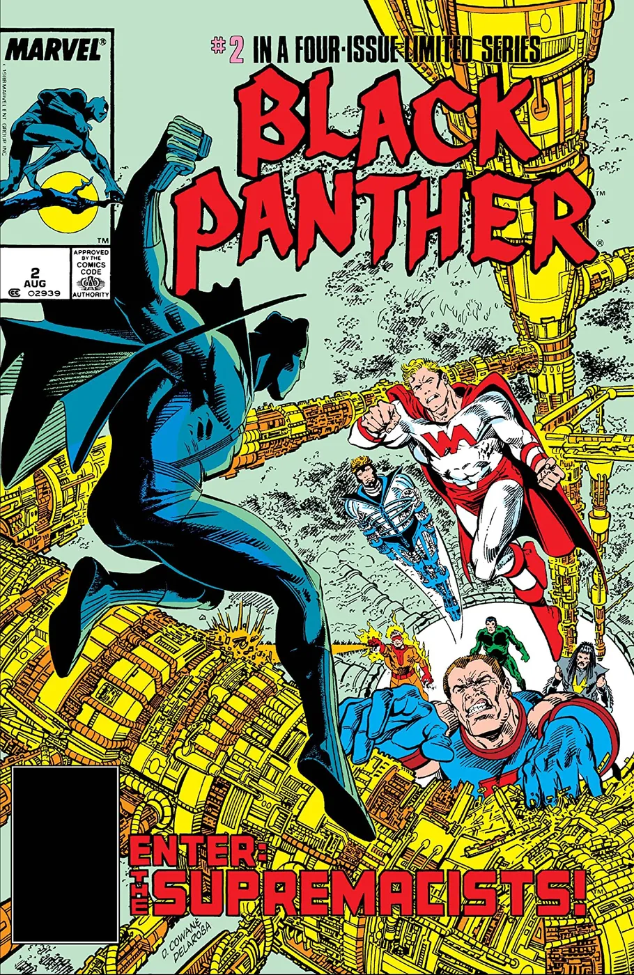 Cover of Black Panther #2