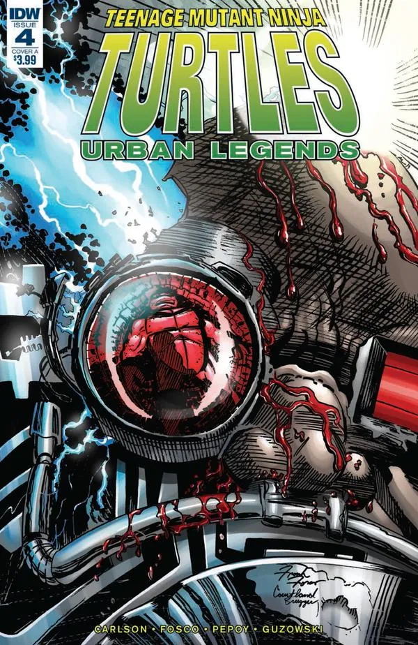 Cover of Teenage Mutant Ninja Turtles: Urban Legends #4