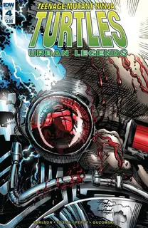 Cover of Teenage Mutant Ninja Turtles: Urban Legends #4