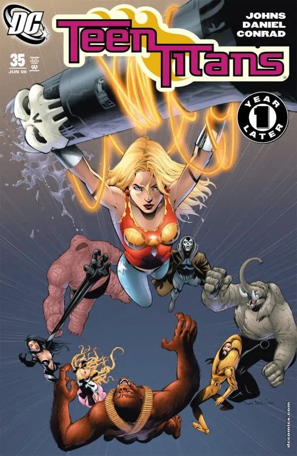 Cover of Teen Titans #35
