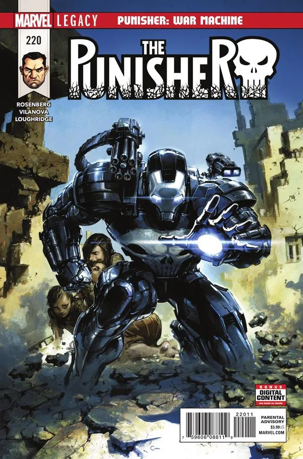 Cover of The Punisher #220