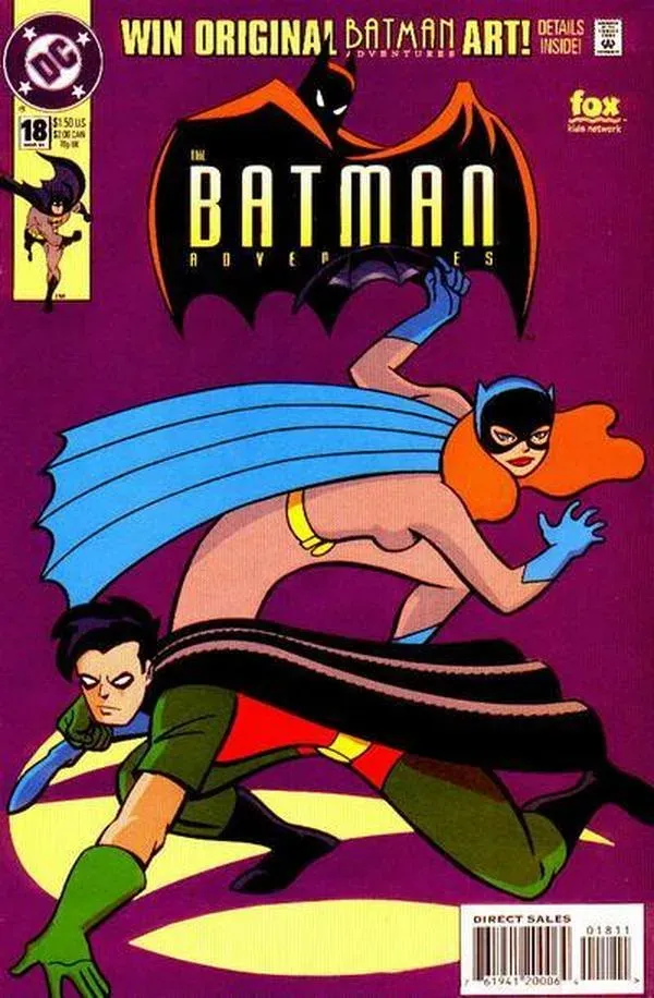 Cover of The Batman Adventures #18