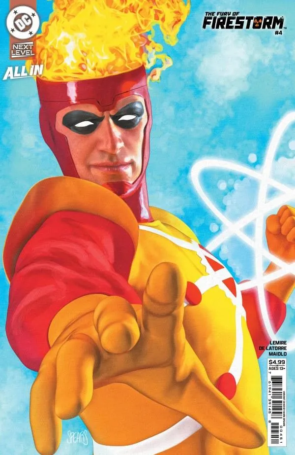 Cover of The Fury of Firestorm #4