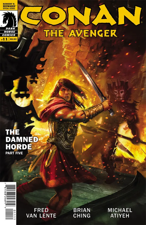 Cover of Conan the Avenger #11
