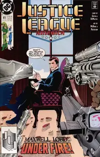 Cover of Justice League America #41