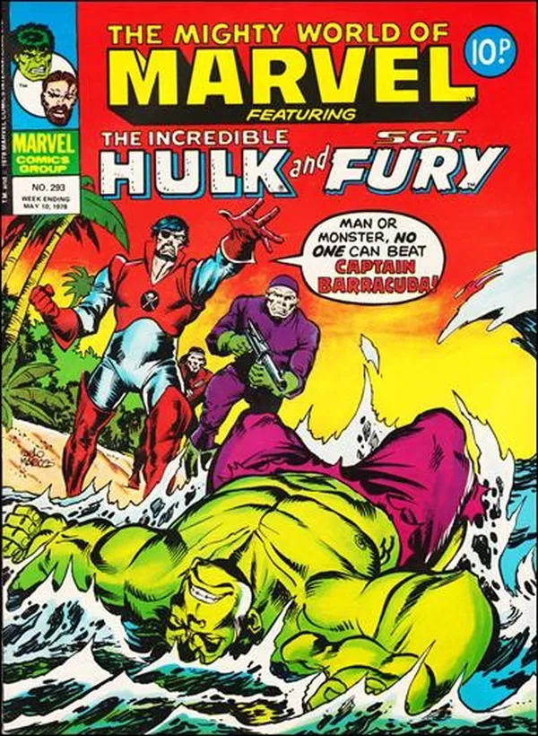 Cover of The Mighty World of Marvel #293