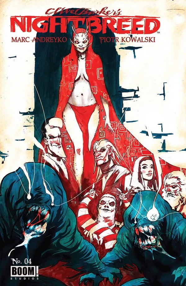 Cover of Clive Barker's Nightbreed #4