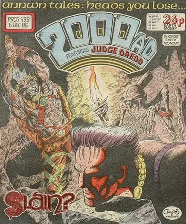 Cover of 2000 AD #499