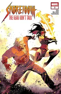 Cover of Sabretooth: The Dead Don’t Talk #3