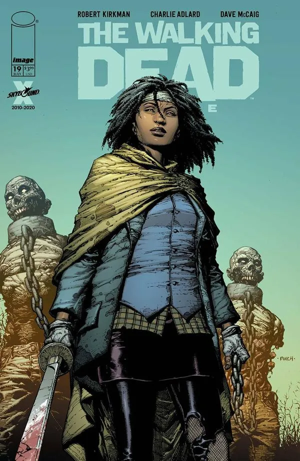 Cover of The Walking Dead Deluxe #19