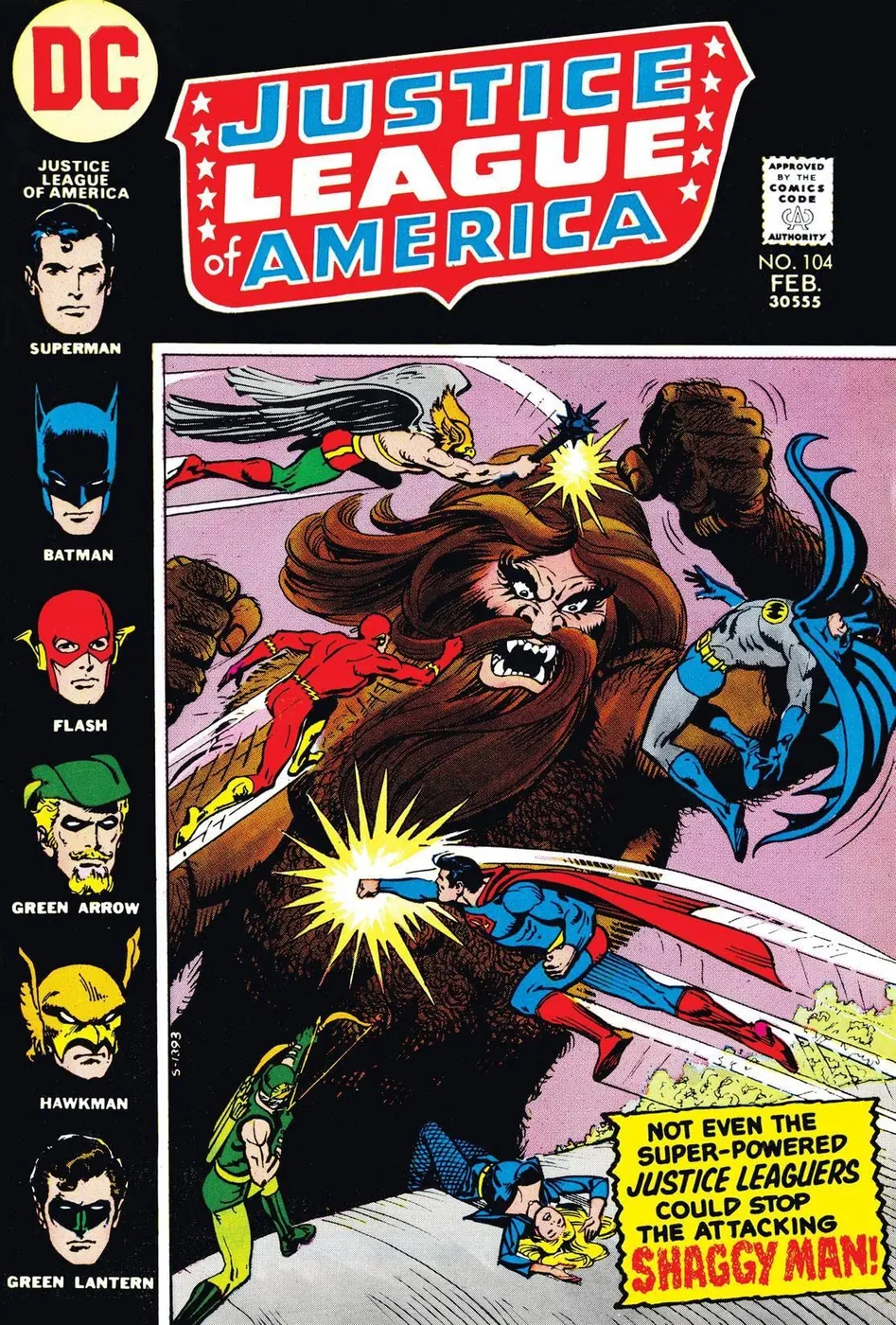 Cover of Justice League of America #104