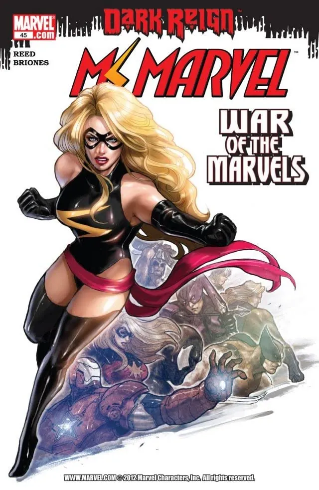 Cover of Ms. Marvel #45
