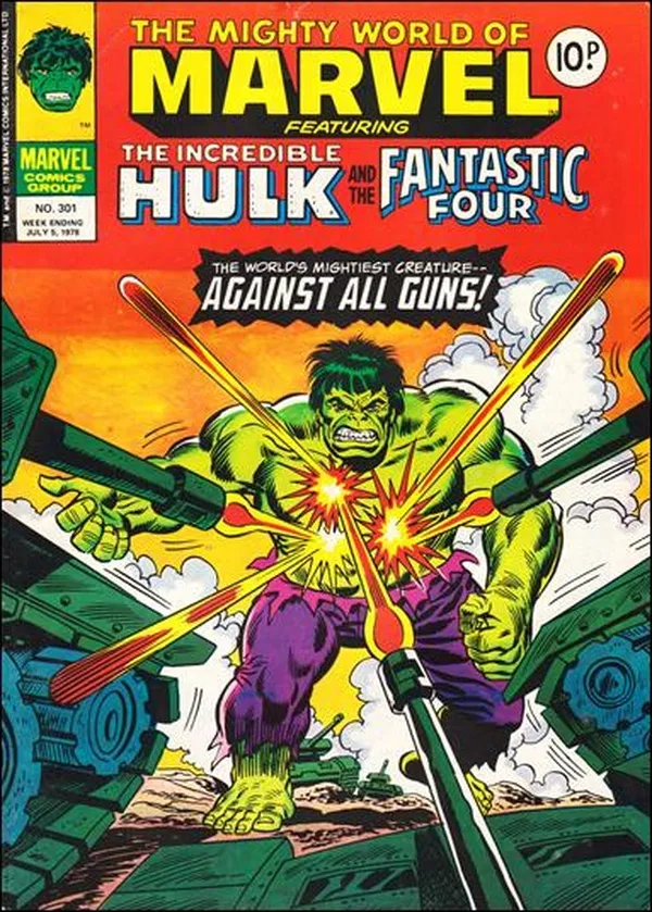 Cover of The Mighty World of Marvel #301