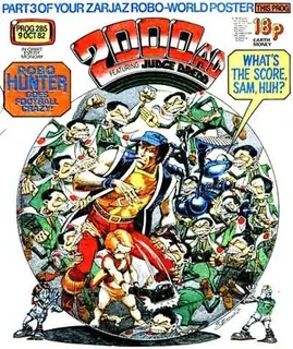 Cover of 2000 AD #285