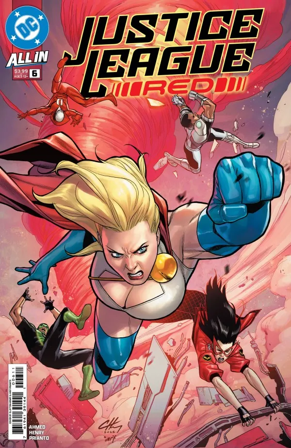 Cover of Justice League Red #6