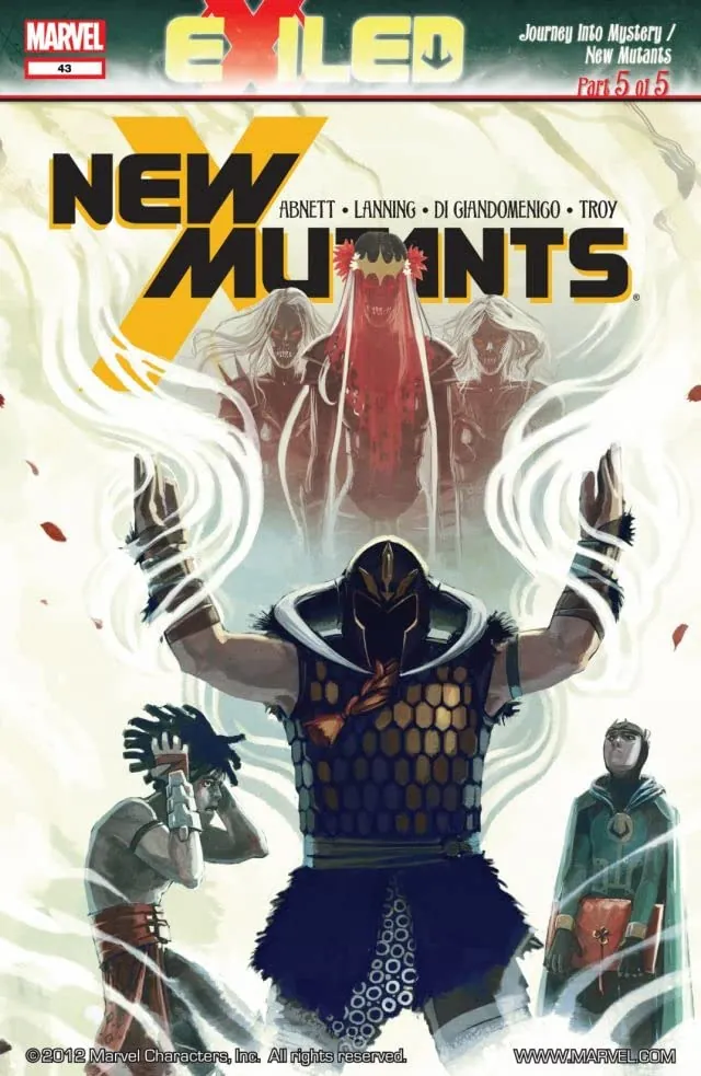 Cover of New Mutants #43