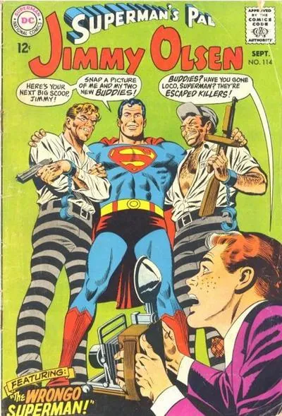 Cover of Superman's Pal, Jimmy Olsen #114