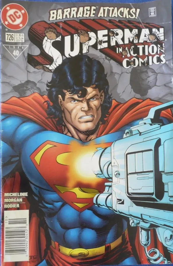 Cover of Action Comics #726