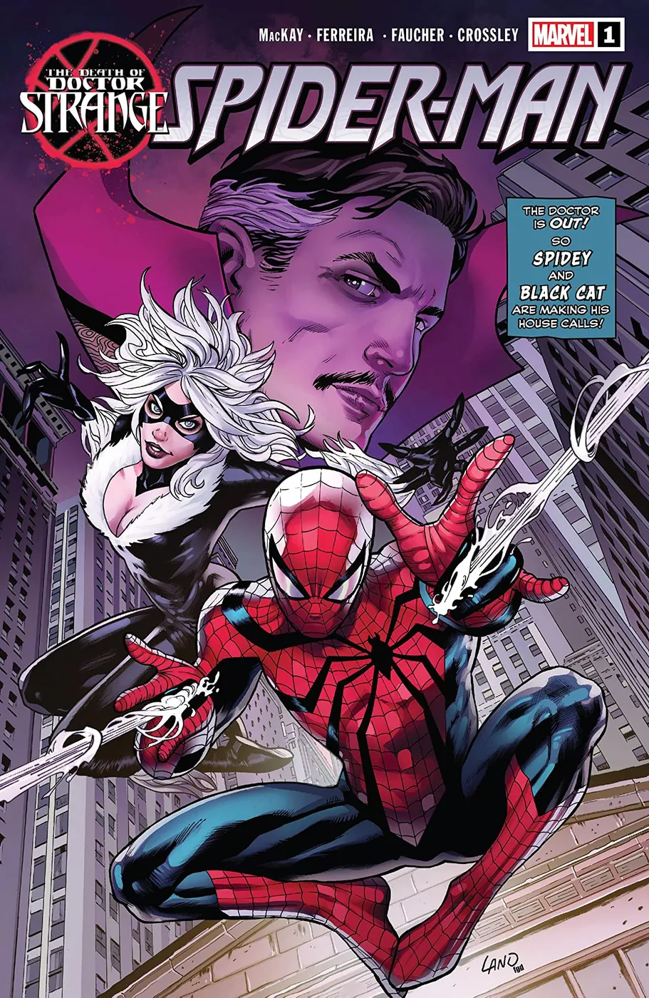 Cover of Death of Doctor Strange: Spider-Man #1