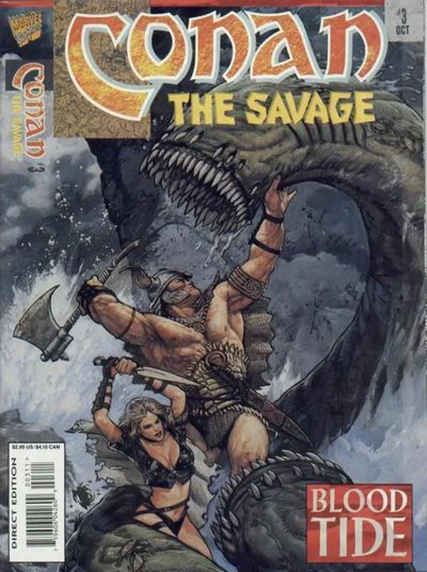 Cover of Conan the Savage #3
