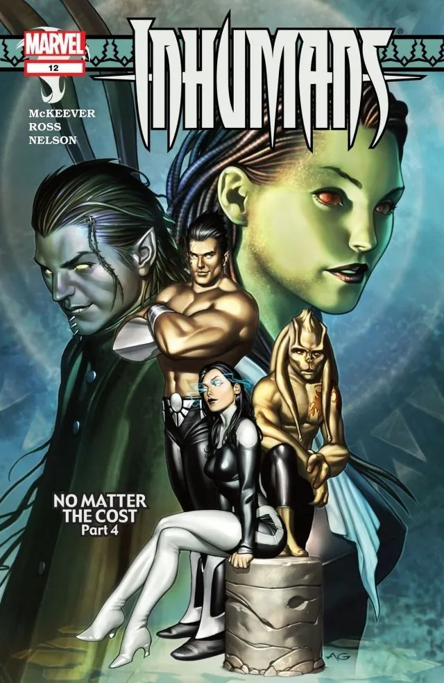 Cover of Inhumans #12