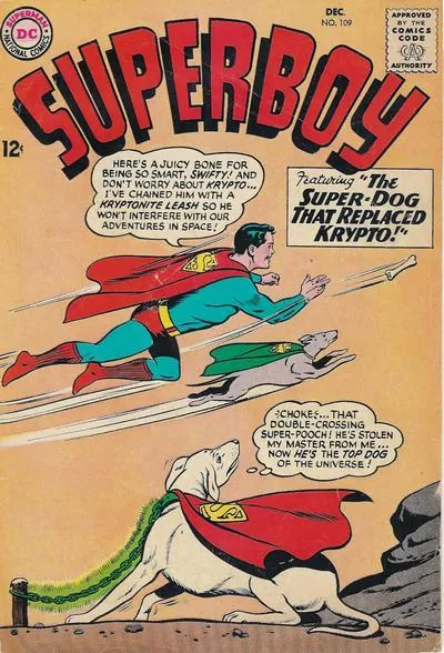 Cover of Superboy #109