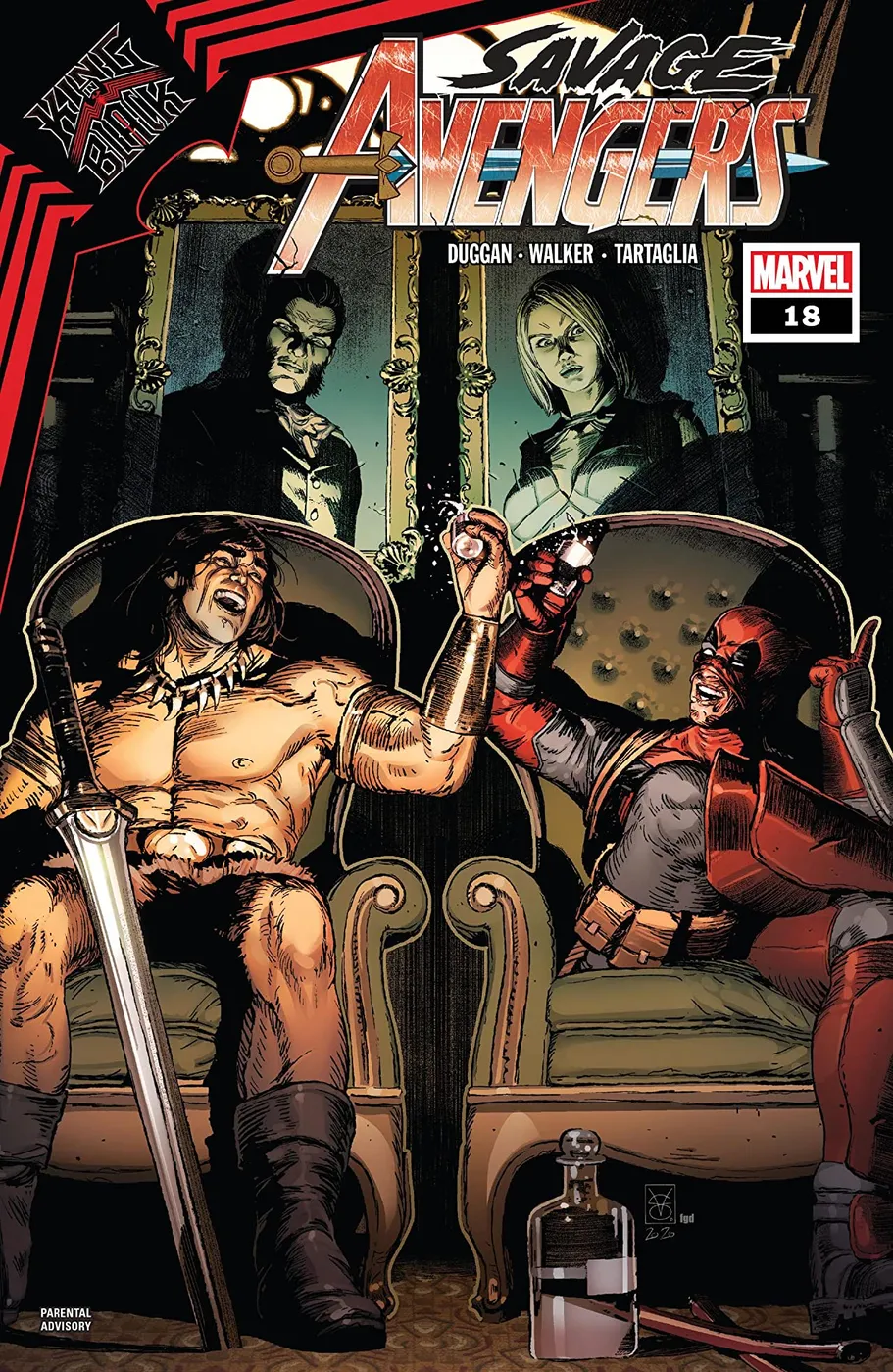 Cover of Savage Avengers #18