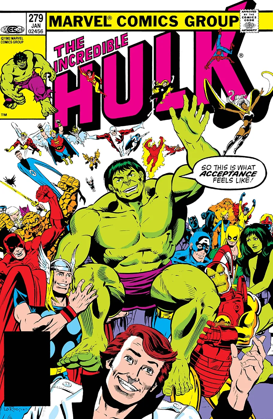 Cover of The Incredible Hulk #279