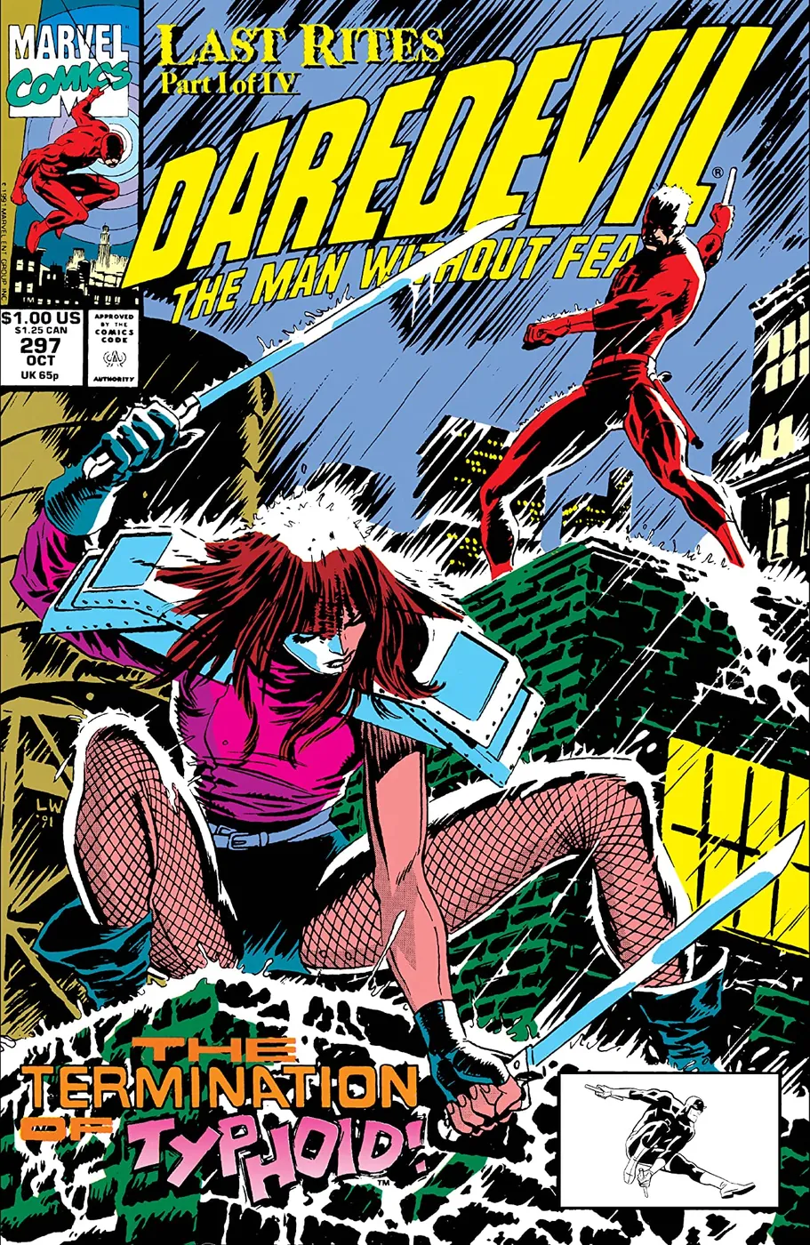Cover of Daredevil #297