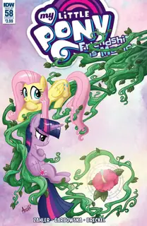 Cover of My Little Pony: Friendship Is Magic #58